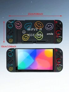 1 Set Vivid Floral Pattern Nintendo Switch Game Console Carrying Case & Protective Cover - Multicolor - View 8