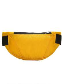 1入款運動腰包&肩包,男女適用,大容量,適用於戶外活動 - 黃色 - 查看 5