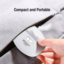 Hailicare Electric Nail Clipper | Smart Electric Nail Clipper With Anti-Pinch, Nail Polishing, Illumination, And Grinding Functions. Suitable For All Ages. Portable And Long Battery Life. High-End Packaging, Ideal As A Gift. Halloween - White - View 10