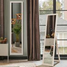 Floor & Full Length Mirrors - White - View 2