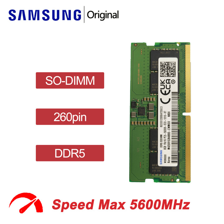 Samsung DDR5 16GB×2 32GB メモリ サムスン製 DDR5 32GB (16GB×2) 5600Mhz SO-DIMM Samsung 32GB DDR5