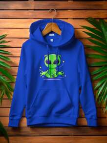 Women Sweatshirts - 寶藍色 - 查看 1