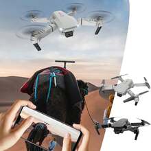 A15 Pro 1080P HD Dual Camera Drone, 2023 Upgraded RC Quadcopter FPV Foldable Camera Drone Toys, One Key Start Speed Adjustment, 360° Altitude Hold Mode, Gift For Adults And Kids - Black - View 2