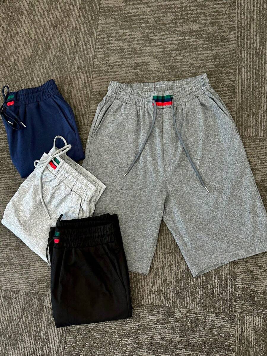 Men Shorts - Màu xanh hải quân - Xem 1