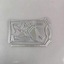 1 件聖誕金屬切割模具用於剪貼簿圓形模板工藝紙刀模具刀片打孔卡製作模切 2023 年 - 切刀 - 查看 5