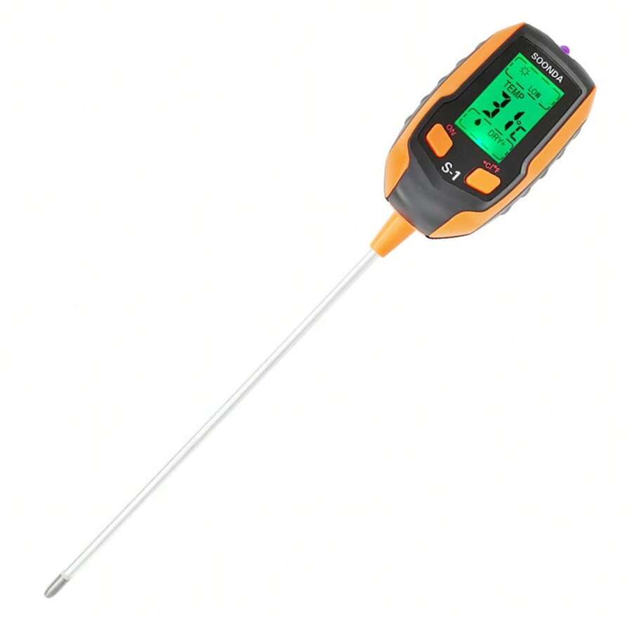 Four In One Soil Detector, Soil PH Meter, Soil PH Value Tester, Temperature And Humidity Meter, Moisture Meter