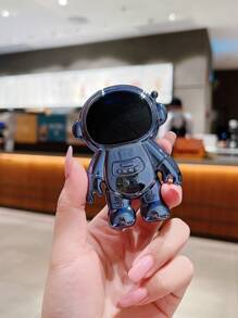1pc Full-Electroplated Astronaut Shaped 3d Cartoon Desktop Phone Holder For All Phones - Multicolor - View 8