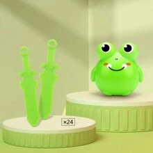 Frog Shooting Game, Fun Interactive Mini Game Toy, Stress Relief Desktop Game For Competition And Leisure - Green - View 5