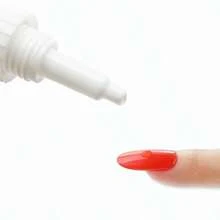 1組401專為塑膠指甲而設的美甲膠,透明無痕大力水晶膠,用於美甲貼片和美甲手工藝術的美甲膠 - 粉色 - 查看 4