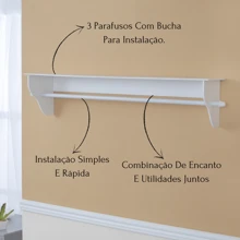 Wall Shelves - 白色 - 查看 2