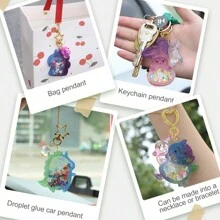 Toys For Little Girls, DIY Handmade Toys, Puzzle, Internet Celebrity Creative Birthday Gift, Crystal Drop Glue Material Bag For Children - Simple Version Diy-ocean Theme - View 6