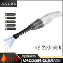 Portable Car Vacuum Cleaner Mini Handheld Vacuum For Car - White - View 3