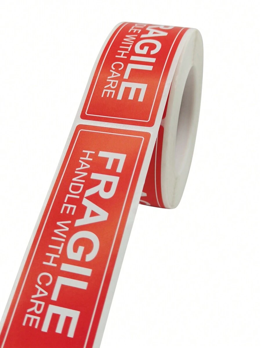 DIYEAH Panneau Avertissement Fragile Autocollant Étiquette De Sécurité Pour Expédition Et Emballage De Marchandises