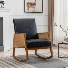 Comfortable Rocking Chair For Living Room - Black - View 1