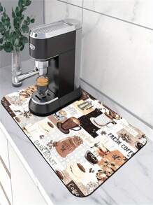 Manteles individuales con diseño de café, apropiados para decoración del hogar, cocina y comedor - 1 - Ver 3