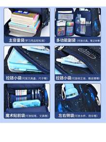 Kids Backpacks - 藏蓝色 - 查看 6