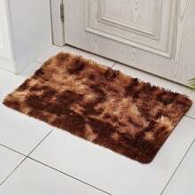 Alformbra decorativa, tapete afelpado - Marrón - Ver 2