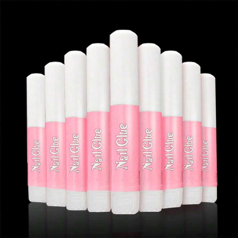 1 Conjunto 2g De Cola De Unhas Para Unhas Acrílicas, Cola Clara Sem Limpeza De Strass Adesivo, Cola De Unhas Em Gel Pressionada Para Arte De Unhas Manicure