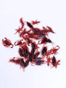 20pcs/50pcs/100pcs Imitation Cockroach, Scorpion, Gecko, Centipede, Gadget Toys For Prank, Scare And Gift, Creative Gift, Prank Toy - Simulation Cockroach Scorpion Gecko Centipede - View 4