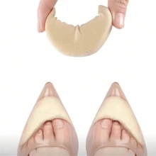Half Size Shoe Toe Insert Cushion Pad For High Heels, Anti-Slip, Soft, Pain Relief And Comfortable For Women - Apricot - View 4