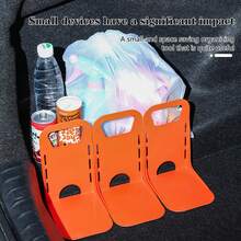 1入車用固定支撐架,行李廂收納箱固定板,自黏式防滑防傾斜固定板,直角防傾斜保護板 - 灰色 - 查看 3