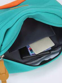 Anti Splashing Color Matching Casual Waist Bag Fanny Pack Crossbody Bag Sling Bag Two Tone Chest Bag Bum Bag For Sport Running School Supplies For School Students Valentines Gift College Bag Thanksgiving Purse Holiday Storage Bag Messenger Bag Shoulder Bag Rider Bag Men Gifts Hiking Hiking Large Capacity Multi-Functional Portable Fashionable Casual Boyfriend Gifts Bag Travel Essentials Holiday Essentials Bag For Men Bags Summer Back To School Summer Bag Springbreak Vacation Bag Pack Belt Bag Side Bags For Men