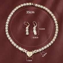 1 套日常奢華風格 2 件女士耳環套裝 - 彩色 - 查看 3