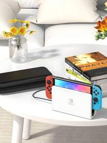 Kit De Accesorios Estuche Para consola N.intendo Switch Oled 32 En 1 - Negro - Ver 8
