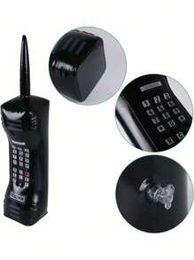 1 szt. nadmuchiwane balony w kształcie telefonu komórkowego, dekoracja imprezowa w stylu retro z lat 80., Boże Narodzenie
