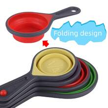 8pcs,Measuring Cups And Spoons Set, Collapsible Measuring Cups,Accurate Tablespoon For Measuring Ingredient, Used In Liquid And Dry Measure, Do Not Contain BPA,Kitchen Gadgets For Cooking And Baking - Multiple Colors - View 7