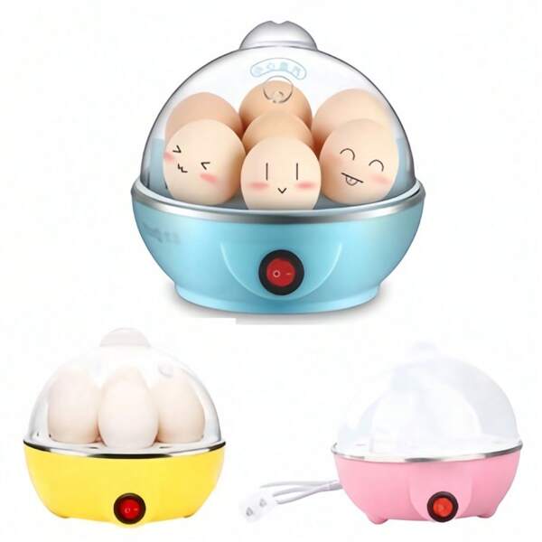 Panela Portátil de Ovo Cozido 127v Elétrica Egg Cooker Cozinha Ovos legumes A Vapor Prático e Rápido Cozedor Elétrico