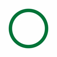 Fashionable Men's Large Silicone Circular Wristband, Couple Accessory - Red - View 9