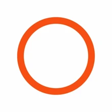 Fashionable Men's Large Silicone Circular Wristband, Couple Accessory - Red - View 10