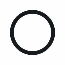 Fashionable Men's Large Silicone Circular Wristband, Couple Accessory - Red - View 5