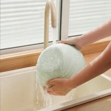 Silicone Bread Proofing Basket Bread Baking Making Foldable Banneton Proofing Basket For Bread Baking Making Supplies Tools - Green - View 7