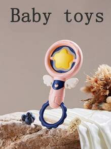 Juguete De Sonajero Para Bebé, Sonajero De Plástico Suave Con Campana Para Bebés Y Niños Pequeños