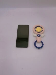 Juguete De Sonajero Para Bebé, Sonajero De Plástico Suave Con Campana Para Bebés Y Niños Pequeños