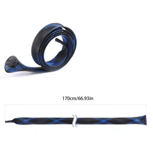 釣魚必備 [網格款式伸縮釣竿保護套35mmx170cm],釣竿保護裝備,多種顏色可選 - 紫色 - 查看 4