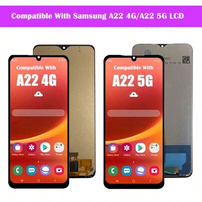 Compatible With Samsung Galaxy A22 4G LCD A225F Display Touch Screen Digitizer Compatible With Samsung A22 5G A226B LCD Assembly Replacement Parts
