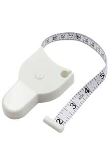 Fita Métrica Telescópica Automática Medidor De Busto E Cintura Fitness Para Medições De Cintura, Corpo, Cabeça E Membros