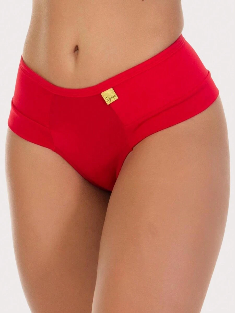 Women Thongs - Đỏ - Xem 1