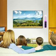 Silcone Remote Control Cover For Roku TV Remote/Roku Simple Remote/Roku Voice Remote (Purple)