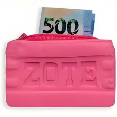 Monedero Bolsa Diseño De Jabón Zote Portatil