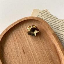 Exquisite Acetic Acid Flower Design Hair Claw Clip For Women, Small Size For Hair Accessories, Suitable For Side Hair Clips And Fringe Clips - Style 8 - View 10