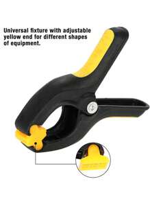 3-Inch Universal Yellow Fixed Clip For Mobile Phone And Tablet, Compatible With Apple Phone Screen Lifting And Liquid Crystal Screen Lifting