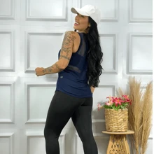 Women Outdoor Tees & Tanks - Azul Marino - Ver 2