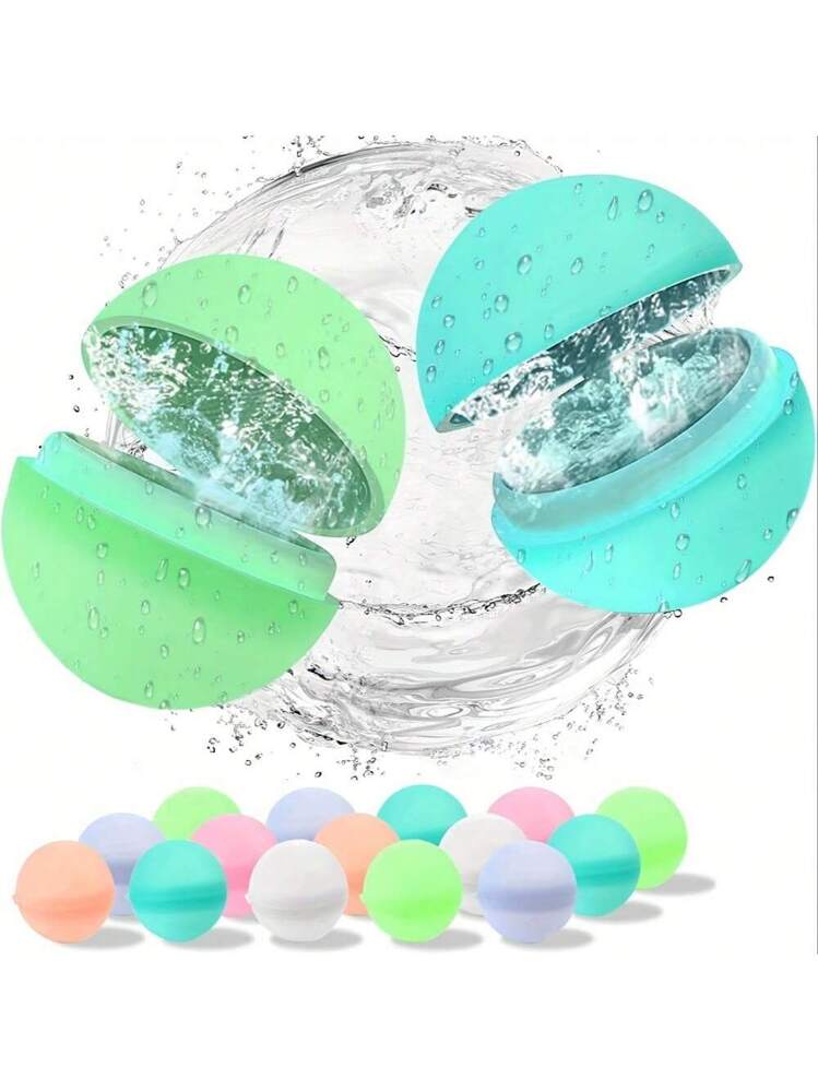 Globos De Agua Reutilizables De Silicona – 10 Piezas Con Llenado Rápido Para Verano