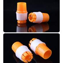 1 Universal Water Pipe Joint Multi-Functional Hose Joint Withdrawal Faucet Joint Faucet Extension Pipe Universal Faucet Interface Backflow Prevention Quick Connector - Orange - View 3