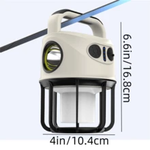 1 Pc Outdoor Camping Lamp, Portable Camping Lamp Tent Lamp Mobile Phone Charging Emergency Lighting - Warm White - View 10