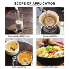 12v汽車加熱杯,不銹鋼旅行電動咖啡杯,保溫加熱水瓶 - 銀色 - 查看 10